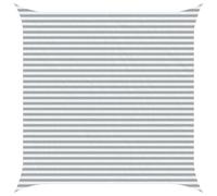 Vidaxl Voile D'ombre Extérieure Gris Clair Et Blanc 4,5 X 4,5 M