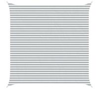 Vidaxl Voile D'ombre Extérieure Gris Clair Et Blanc 5 X 5 M