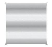 Vidaxl Voile D'ombre Extérieure Gris Clair Et Blanc 6 X 6 M
