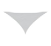 vidaXL Voile d'ombre Gris Clair et Blanc 3,5 x 3,5 x 4,9 m, Bâche Triangulaire Moderne, résistant au UV, Parasol Portable pour Jardin, Protection Contre Le Soleil, idée Pratique