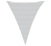 vidaXL Voile d'ombre Gris Clair et Blanc 4 x 5 x 5 m, Bâche Triangulaire Moderne, résistant au UV, Parasol Portable pour Jardin, Protection Contre Le Soleil, idée Pratique