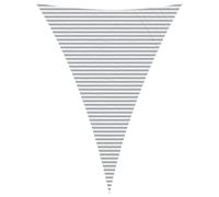 vidaXL Voile d'ombre Gris Clair et Blanc 5 x 7 x 7 m, Bâche Triangulaire Moderne, résistant au UV, Parasol Portable pour Jardin, Protection Contre Le Soleil, idée Pratique