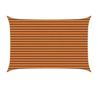 Vidaxl Voile D'ombre Orange Et Marron 4,5 × 3 M 100 % Polyester Oxford