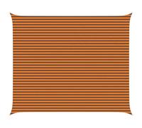 Vidaxl Voile D'ombre Orange Et Marron 6 X 5 M 100 % Polyester Oxford