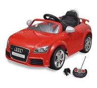 vidaXL Voiture électrique pour enfant Audi TT RS rouge avec télécommande Rouge G