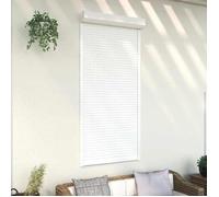 Volet roulant aluminium 100x210 cm blanc