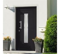 vidaXL Voordeur 108x208 cm antraciet279240 G