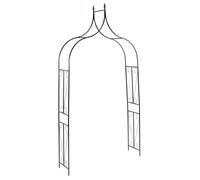 vidaXL Voûte de Jardin Pergola Arche à Rosiers Arceau Plantes Grimpantes Lys Lierre Patio Terrasse Extérieur Vert Foncé 47094