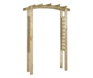 vidaXL Voûte en Treillis 150x60x210 cm Bois