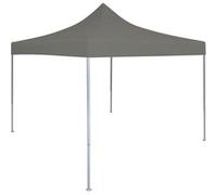 Vidaxl Tente De Réception Escamotable 3 X 3 M Anthracite Blanc