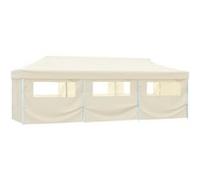 vidaXL Vouwtent pop-up met 8 zijwanden 3x9 m crÃme44976 Blanc G