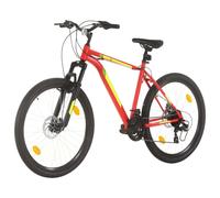 vidaXL Vélo de montagne 21 vitesses Roues de 27,5 pouces 42 cm Rouge 3067217