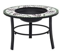 Vuurschaal mozaÃ¯ek 68 cm keramiek groen46722