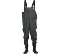 vidaXL Waders avec bottes vert foncé taille 40