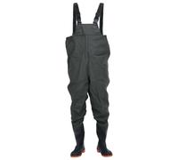 vidaXL Waders avec bottes vert foncé taille 46