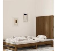 Tête de lit murale Blanc 159,5x3x60 cm Bois massif de pin tête de lit vidaXL
