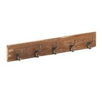 vidaXL Wandkapstok met 5 haken 100x2,5x15 cm massief gerecycled hout321950 G