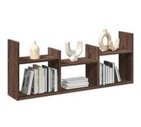 Vidaxl Armoire Murale 100x18x40 Cm Chêne Marron Bois D'ingénierie Marron