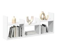 Vidaxl Armoire Murale 100x18x40 Cm Blanc Bois D'ingénierie Blanc