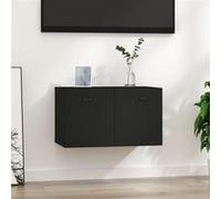 vidaXL Armoire murale Noir 60x36,5x35 cm Bois d'ingénierie