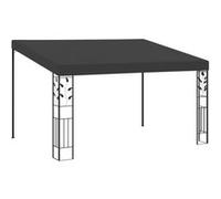 Wandprieel 4x3x2,5 m antraciet48001