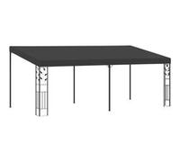 Belvédère à Montage Mural 4x3x2,5 m Anthracite Pavillon Tonnelle Jardin vidaXL