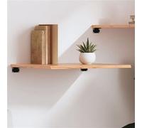 vidaXL Étagère murale bois chêne massif traité 60x60x2 cm marron clair