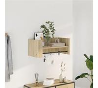 Vidaxl Étagère Murale Chêne Sonoma 70,5x35x30,5 Cm Bois D'ingénierie Multicolore