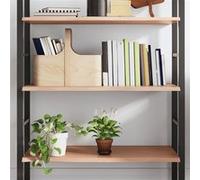 vidaXL Wandschap 80x60x2 cm behandeld massief eikenhout lichtbruin363671 Marron G