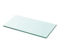vidaXL Wandschap transparant 30x12 cm glas243807 Transparent G