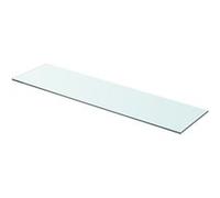 vidaXL Wandschap transparant 80x20 cm glas243834 Transparent G