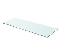 vidaXL Wandschap transparant 80x30 cm glas243836 Transparent G