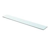 vidaXL Wandschap transparant 90x12 cm glas243837 Transparent G