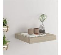 vidaXL Étagère murale flottante 23 x 23,5 x 3,8 cm en MDF couleur chêne 323865