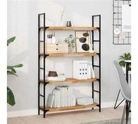 vidaXL Étagère flottante 100x40x2 cm – Acacia massif finition à l'huile