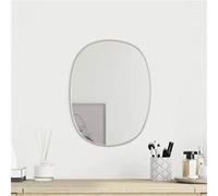 vidaXL Miroir mural Argenté 30x25 cm