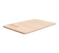 vidaXL Wastafelblad 60x40x1,5 cm onbehandeld massief342926 Bois G