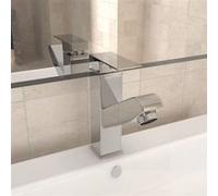 vidaXL Robinet de lavabo rétractable Finition chromée 157x172 mm