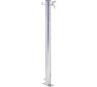vidaXL Colonne d'eau de jardin 60 cm en acier inoxydable ronde