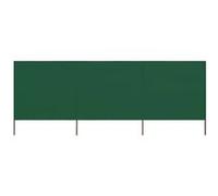 vidaXL Paravent 9 panneaux tissu 1200x160 cm taupe écran anti-vent abri plage