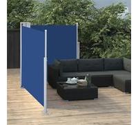 vidaXL Windscherm uittrekbaar 100x600 cm blauw48446 Bleu G