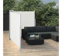 vidaXL Windscherm uittrekbaar 100x600 cm crÃme48443 Crème G