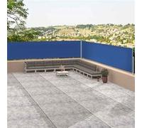 Vidaxl Auvent Latéral Rétractable Bleu 117x1200 Cm Bleu