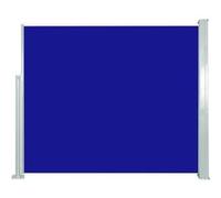 vidaXL Auvent latéral rétractable 120x300 cm Bleu Brise-vue