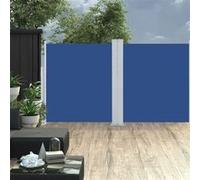 vidaXL Auvent latéral rétractable 140 x 600 cm Bleu