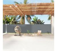 Vidaxl Auvent Latéral Rétractable Anthracite 160x1200 Cm