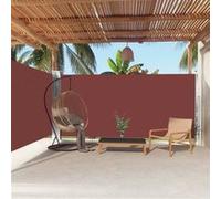 Vidaxl Auvent Latéral Rétractable Marron 180x600 Cm Marron