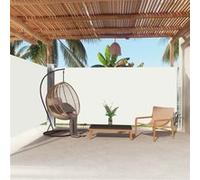 Vidaxl Auvent Latéral Rétractable Crème 180x600 Cm