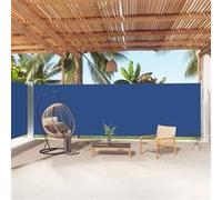 vidaXL Auvent latéral rétractable 200 x 1000 cm Bleu