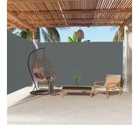 vidaXL Windscherm uittrekbaar 200x600 cm antracietkleurig318008 Anthracite G